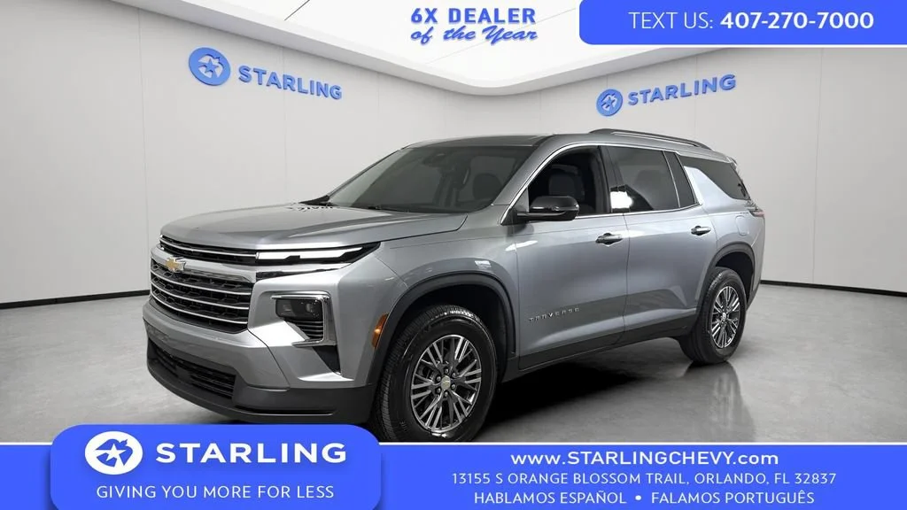 Used 2026 Sterling Gray Metallic Chevrolet LT image 1
