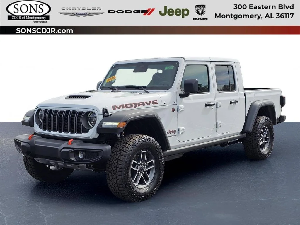 New 2026 Bright White Clear-Coat Exterior Paint Jeep Mojave image 1