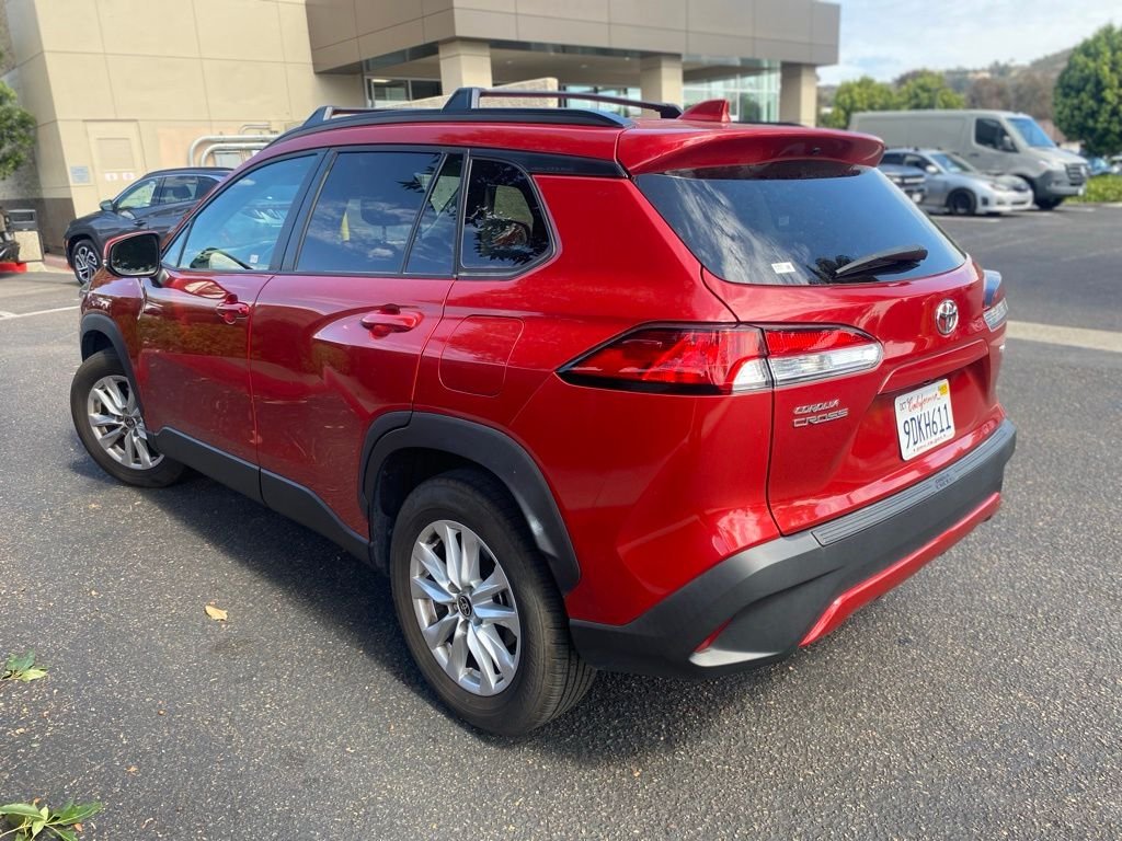 Used 2022 Red Toyota LE image 3