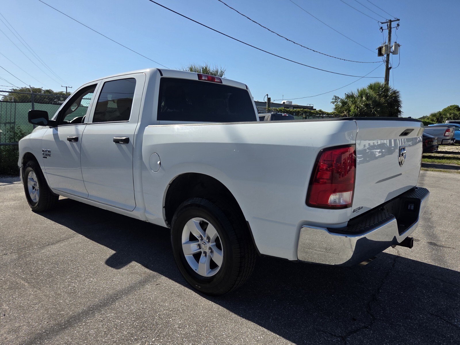 Used 2023 Bright White Clearcoat Ram Tradesman image 3