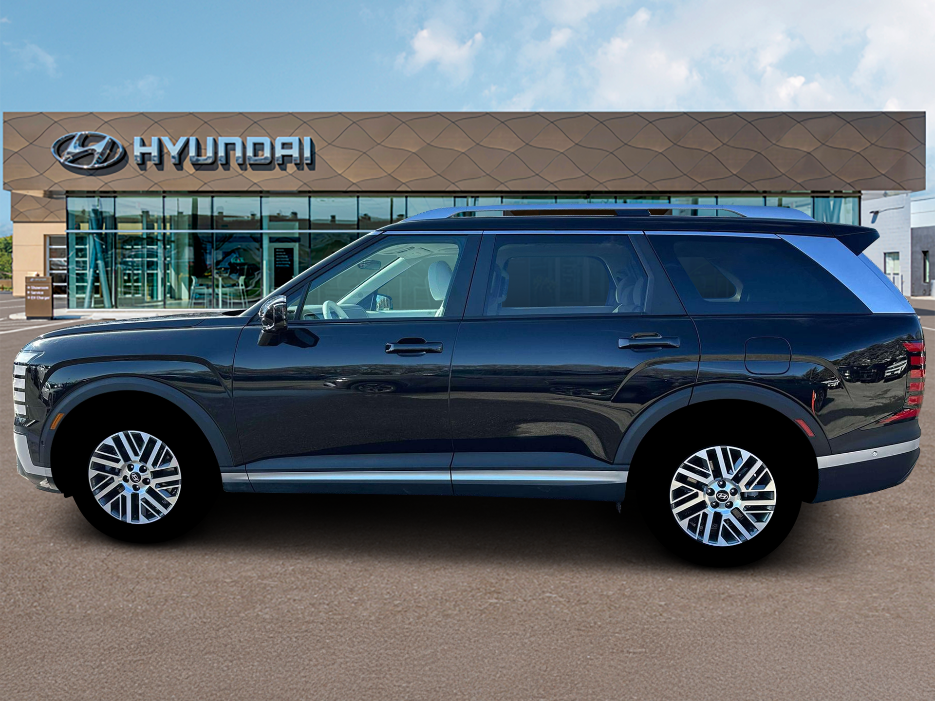 New 2026 Black Hyundai SEL Premium AWD image 3
