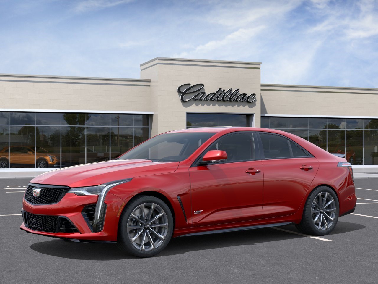 New 2026 Radiant Red Tintcoat Cadillac V-Series Blackwing image 2