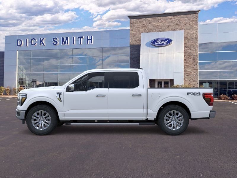 New 2026 Star White Metallic Tri-Coat Ford Lariat® image 3