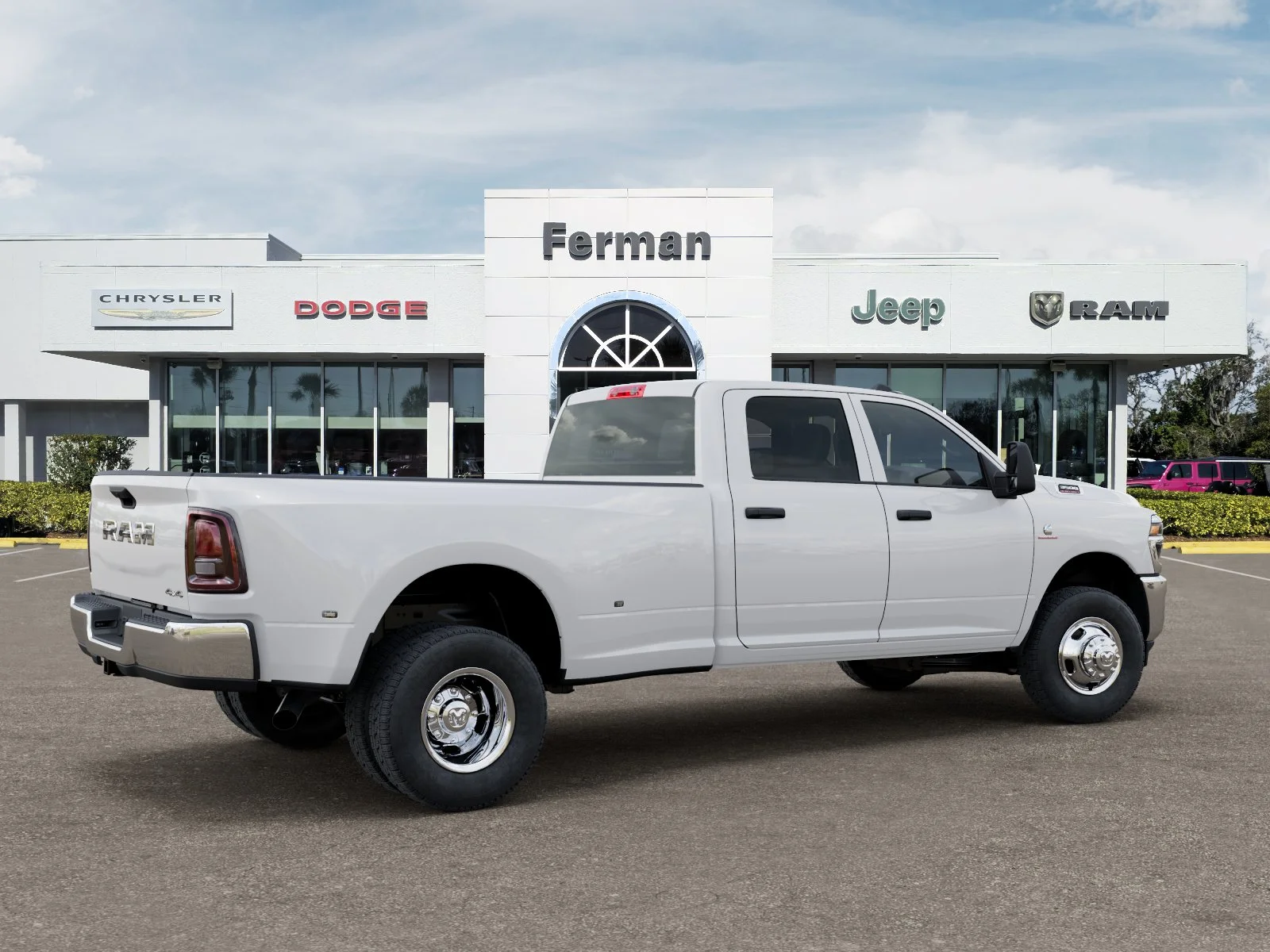 New 2026 Bright White Clear-Coat Exterior Paint RAM Tradesman image 5