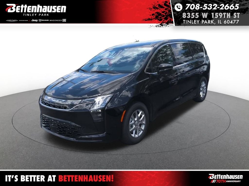 New 2027 Diamond Black Crystal Pearl-Coat Exterior Paint Chrysler Select image 1