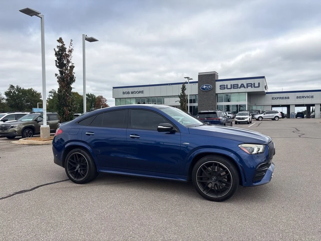 Used 2021 Blue Mercedes-Benz GLE 53 AMG® image 1