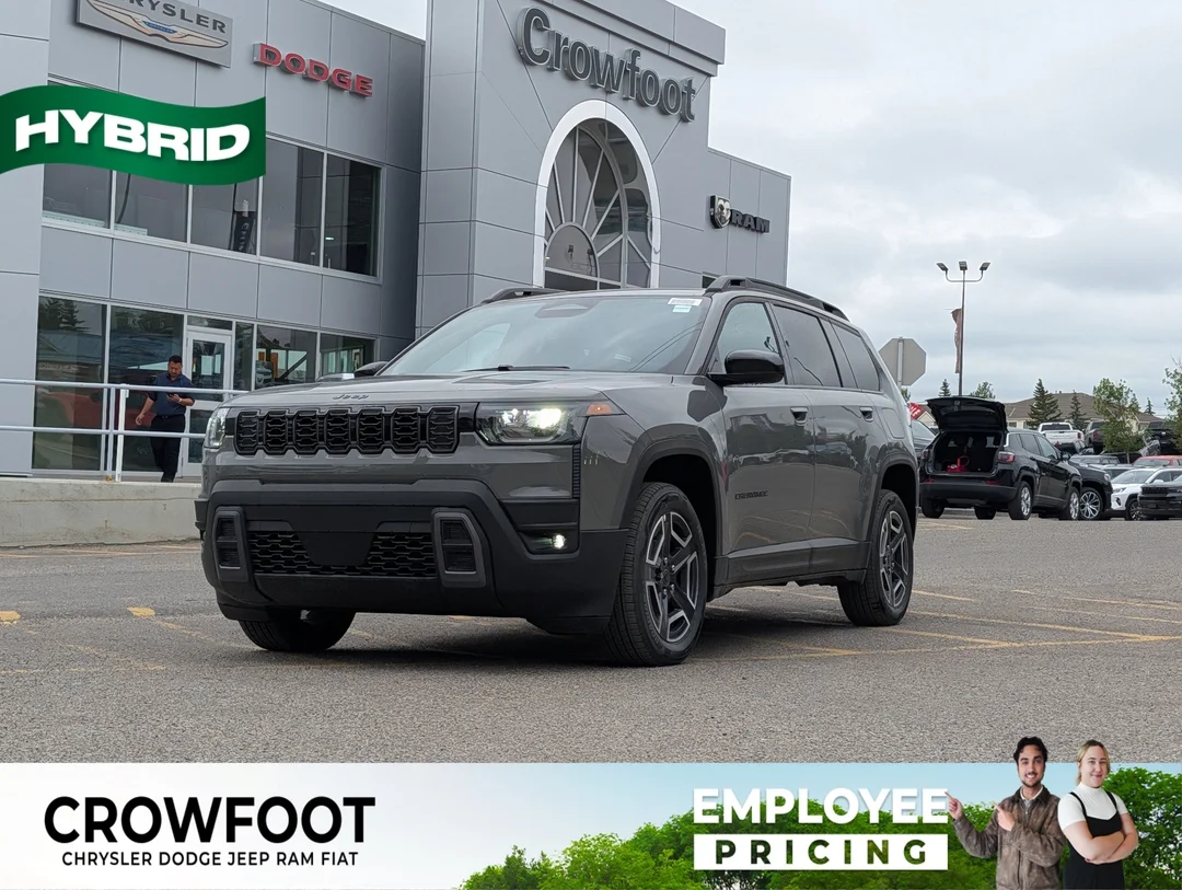 New 2026 Grey Jeep Laredo - - 4x4 - 1.6L Turbo Hybrid - Uconnect 5 w/ 12.3 Screen & More! image 1