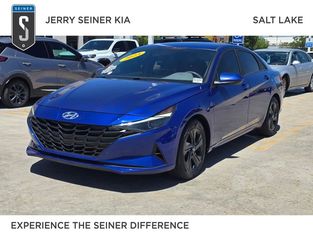 2023 Hyundai Elantra Hybrid Blue