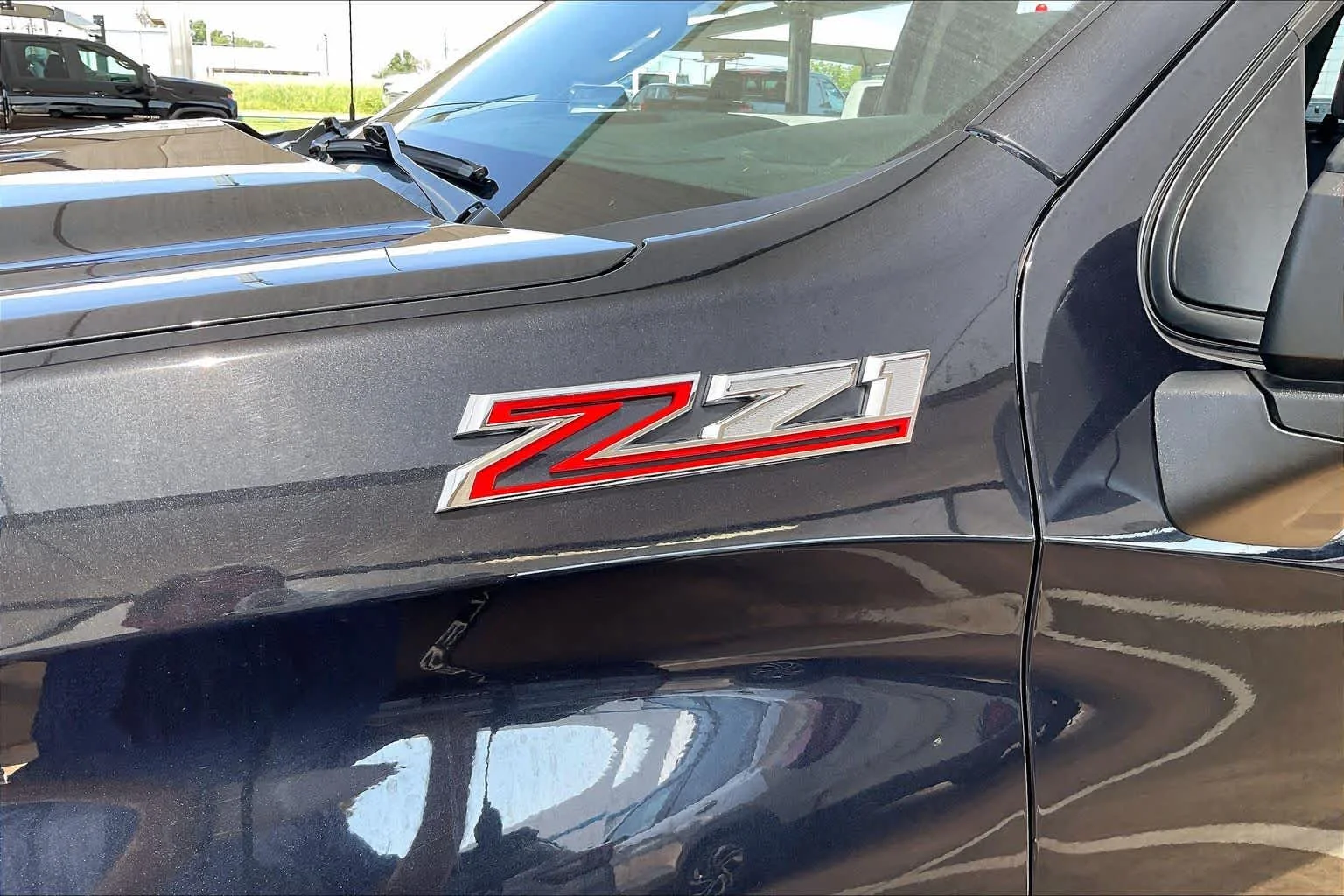 Used 2024 Dark Ash Metallic Chevrolet Work Truck image 10