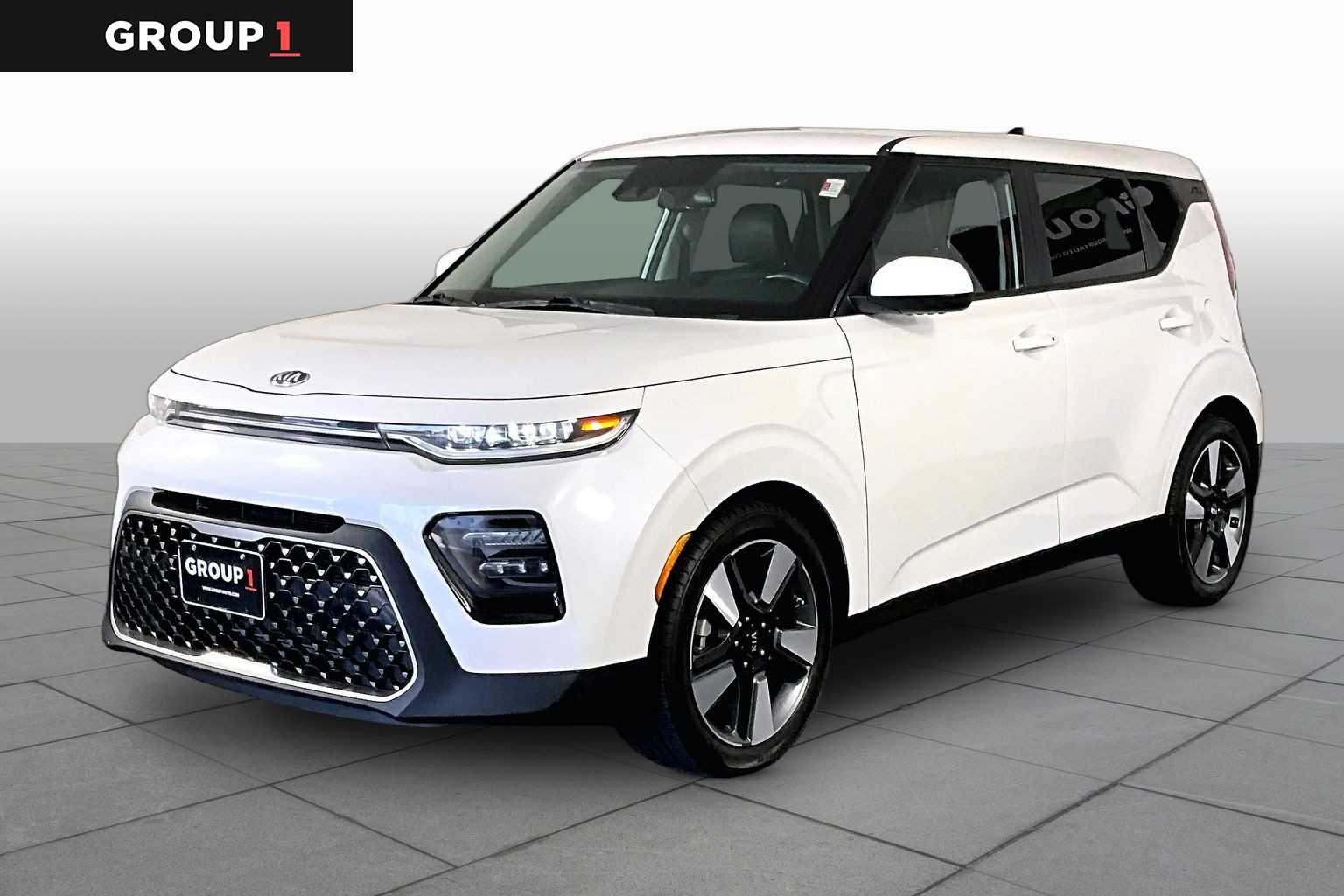 Used 2020 White Kia EX image 1