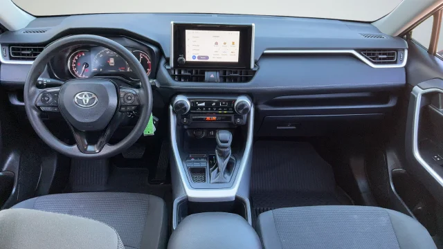 Used 2025 White Toyota LE image 9