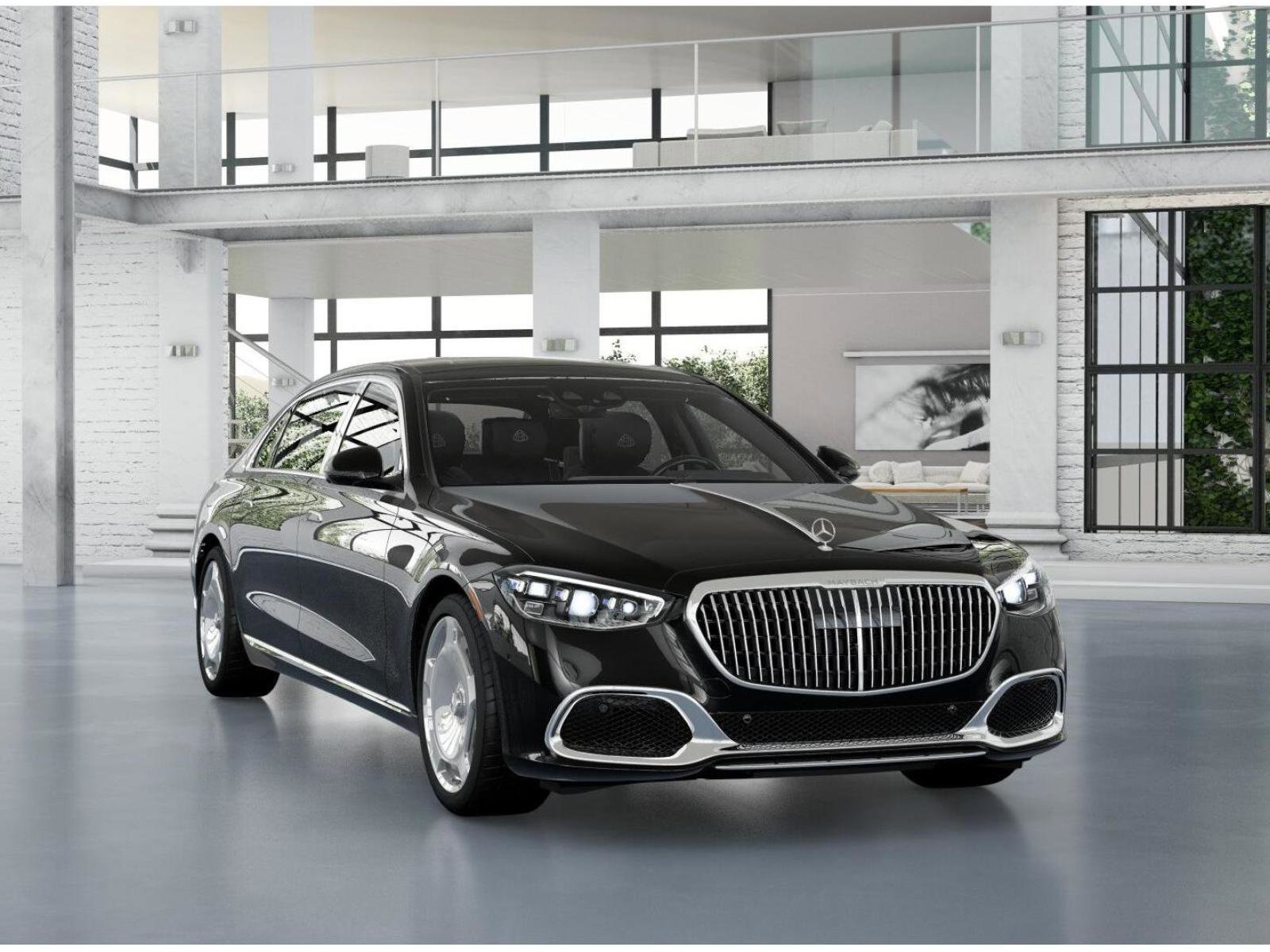New 2026 Obsidian Black Metallic Mercedes-Benz Maybach S 580 image 9