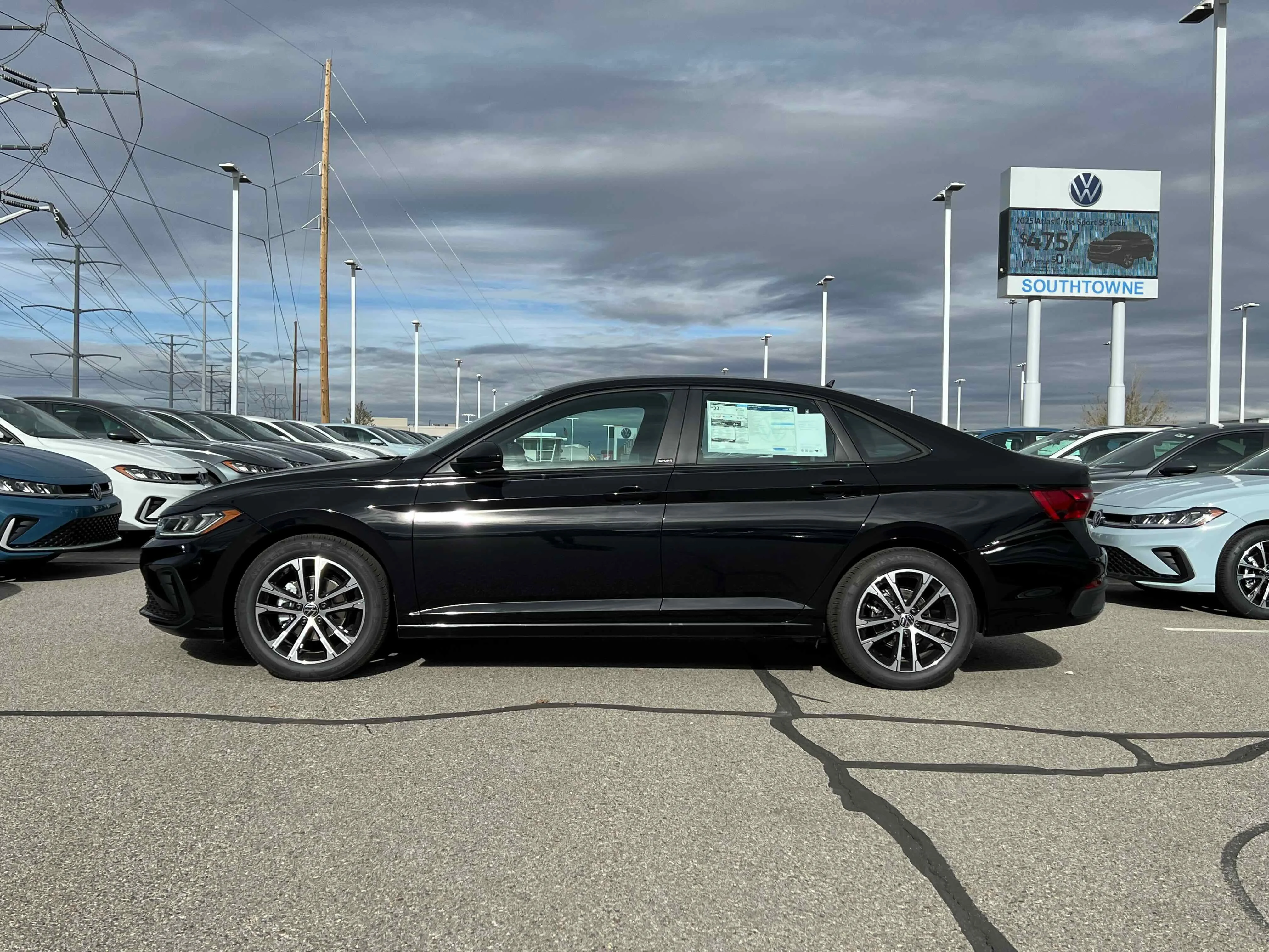 New 2026 Deep Black Volkswagen Sport image 2
