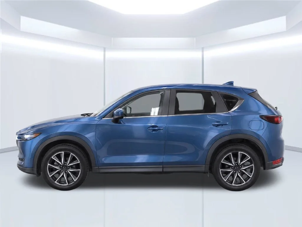 Certified Used 2018 Blue Mazda Touring AWD image 10