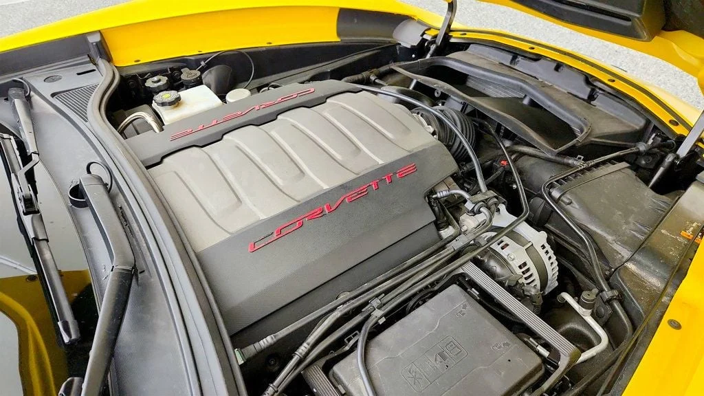 Used 2019 Corvette Racing Yellow Tintcoat Chevrolet 2dr Grand Sport Coupe w/2LT& 7-Speed Manual image 23