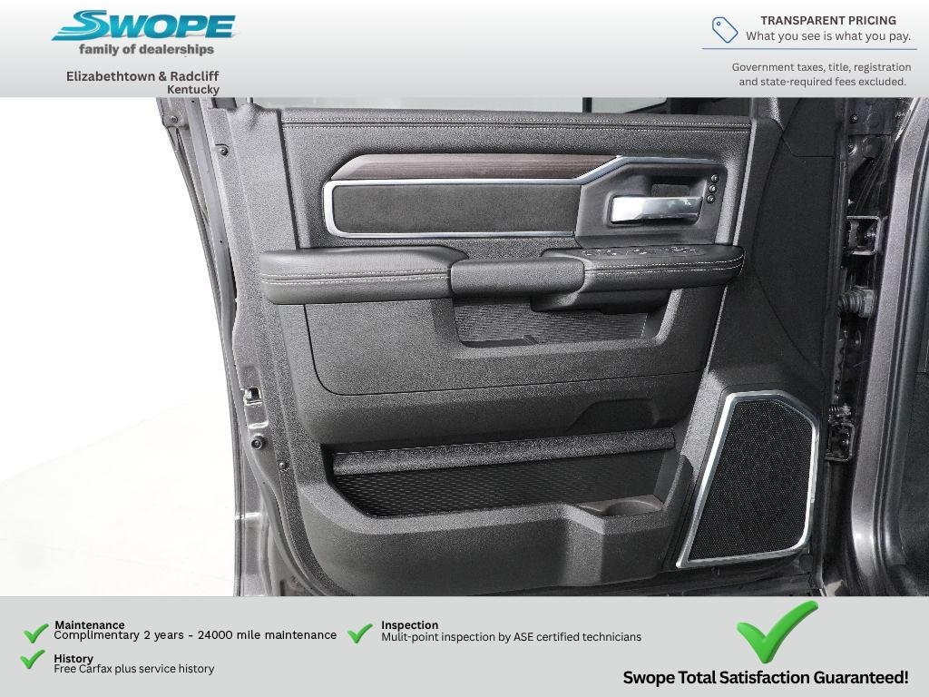 Used 2025 Granite Crystal Metallic Clearcoat Ram Laramie image 11