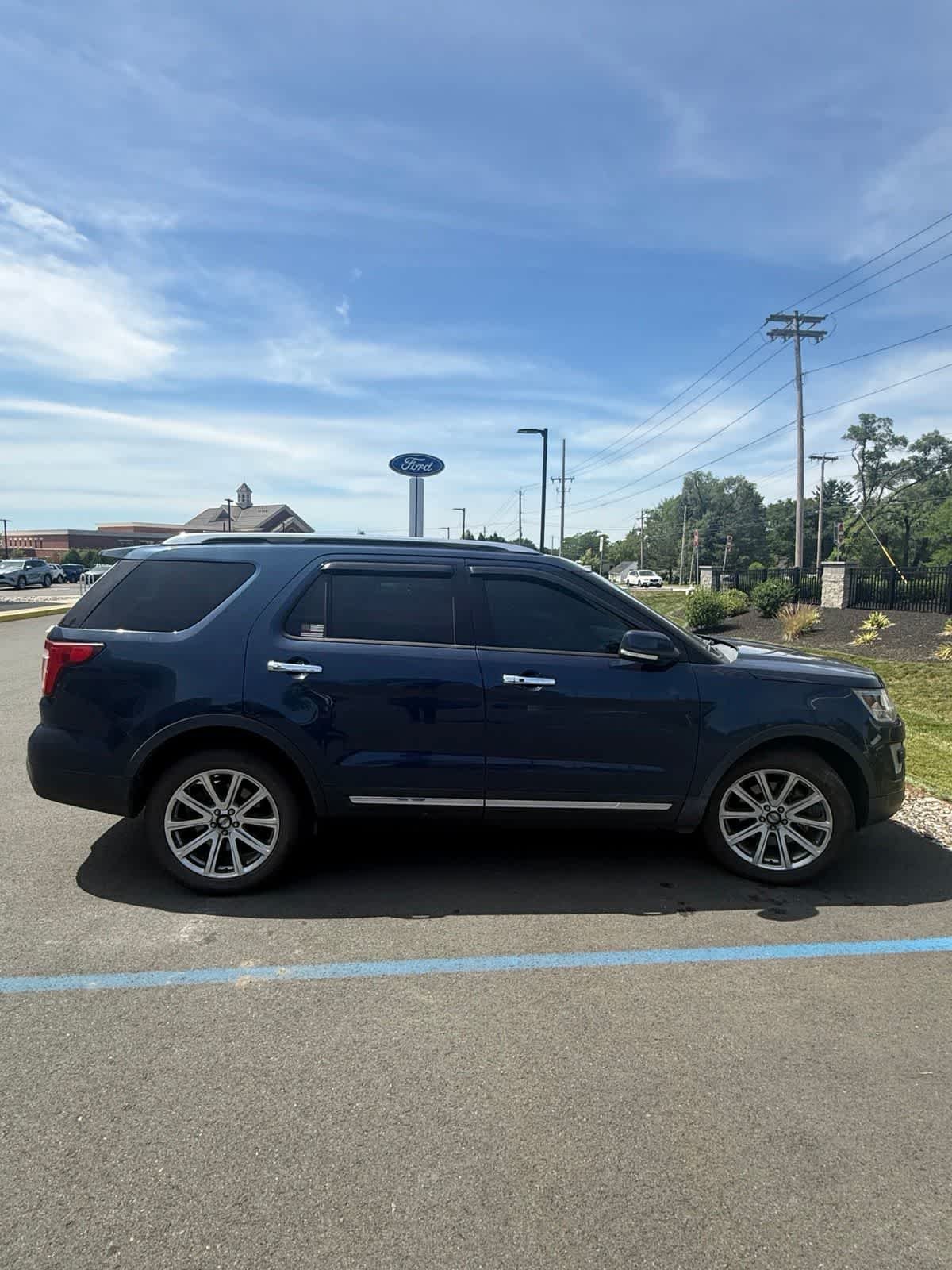 Used 2016 Blue Jeans Metallic Ford Limited image 5