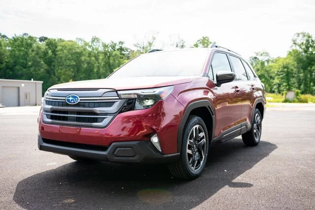 New 2026 Crimson Red Pearl Subaru Premium Hybrid image 11