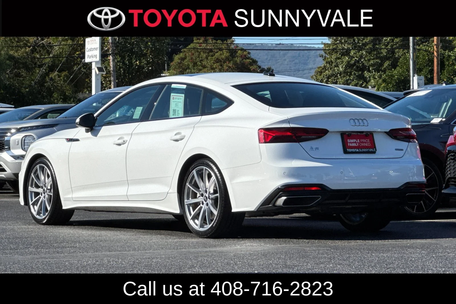 Used 2025 Black Audi 45 S line Premium image 4