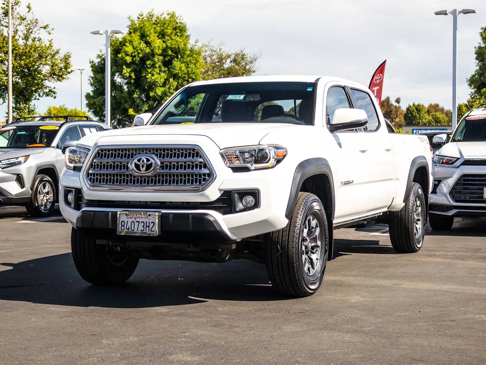 Used 2017 Super White Toyota TRD Off Road image 3