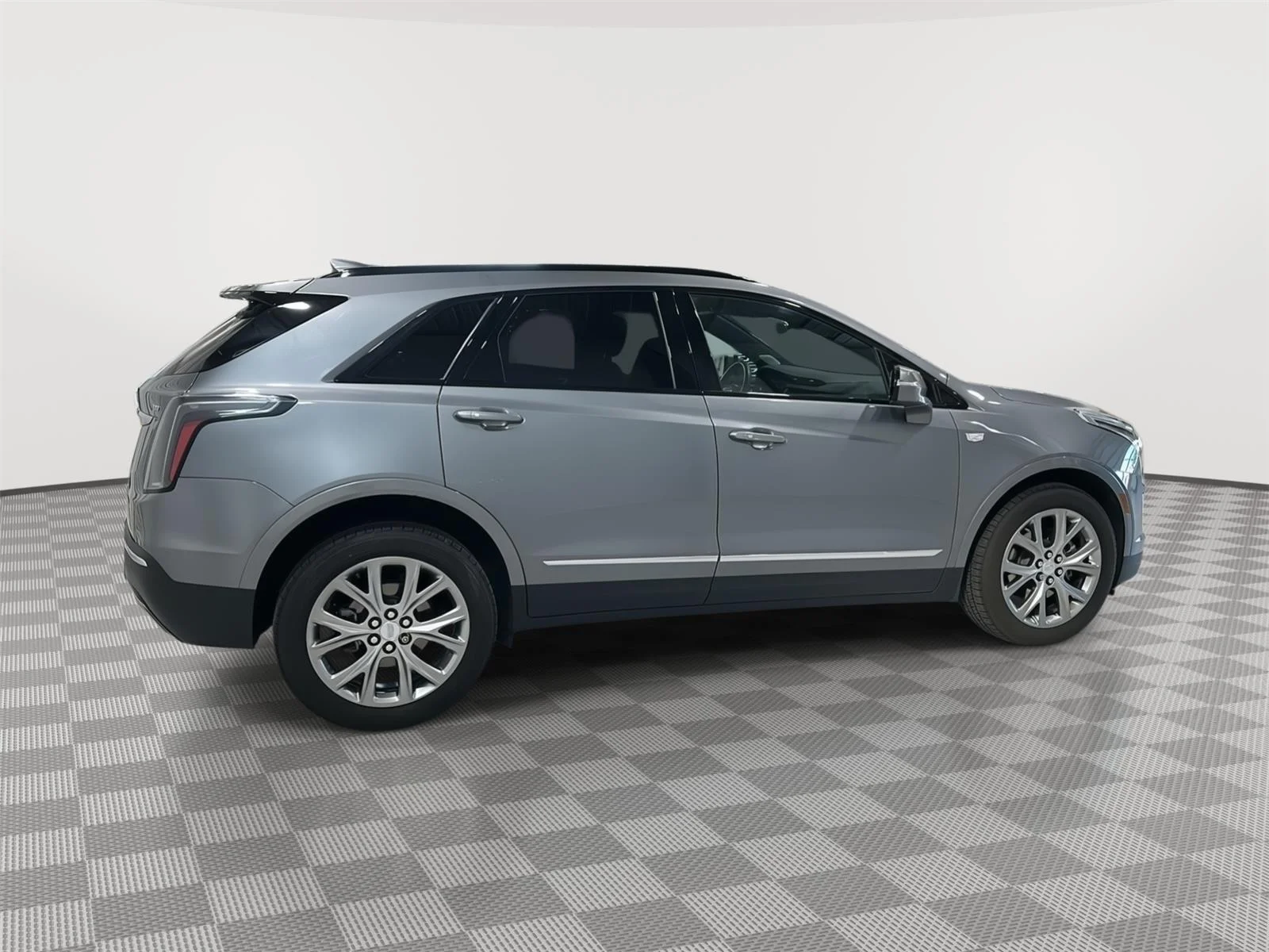 Used 2021 SATIN STEEL METALLIC Cadillac AWD Sport image 6