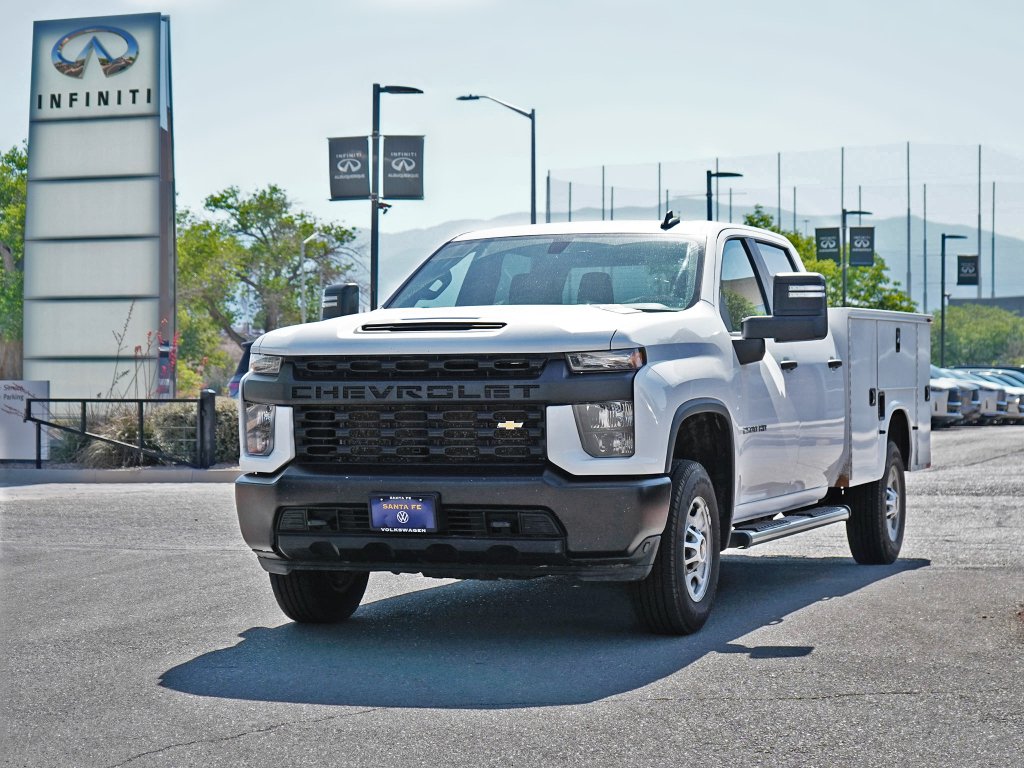 Used 2020 Summit White Chevrolet Work Truck image 1