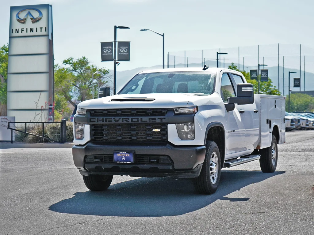 Used 2020 Summit White Chevrolet Work Truck image 1