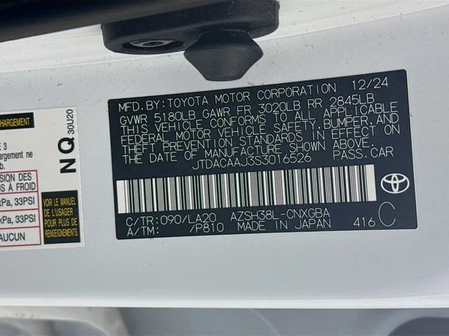 Used 2025 White Toyota Limited image 31