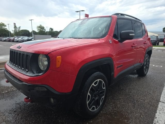 Used 2017 Red Jeep Trailhawk image 3
