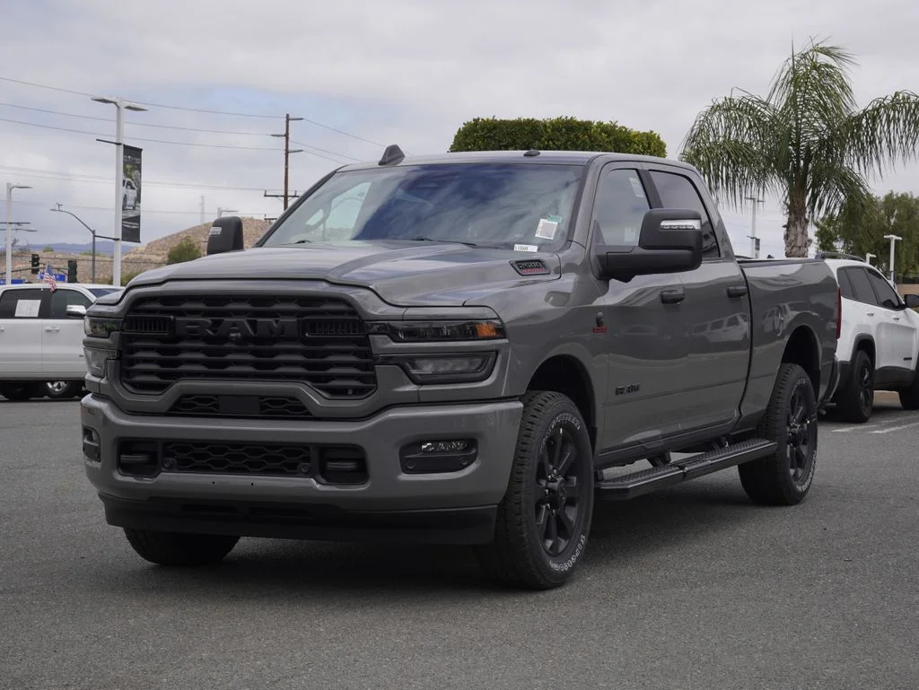 New 2026 Ceramic Gray Clear-Coat Exterior Paint RAM Big Horn image 8