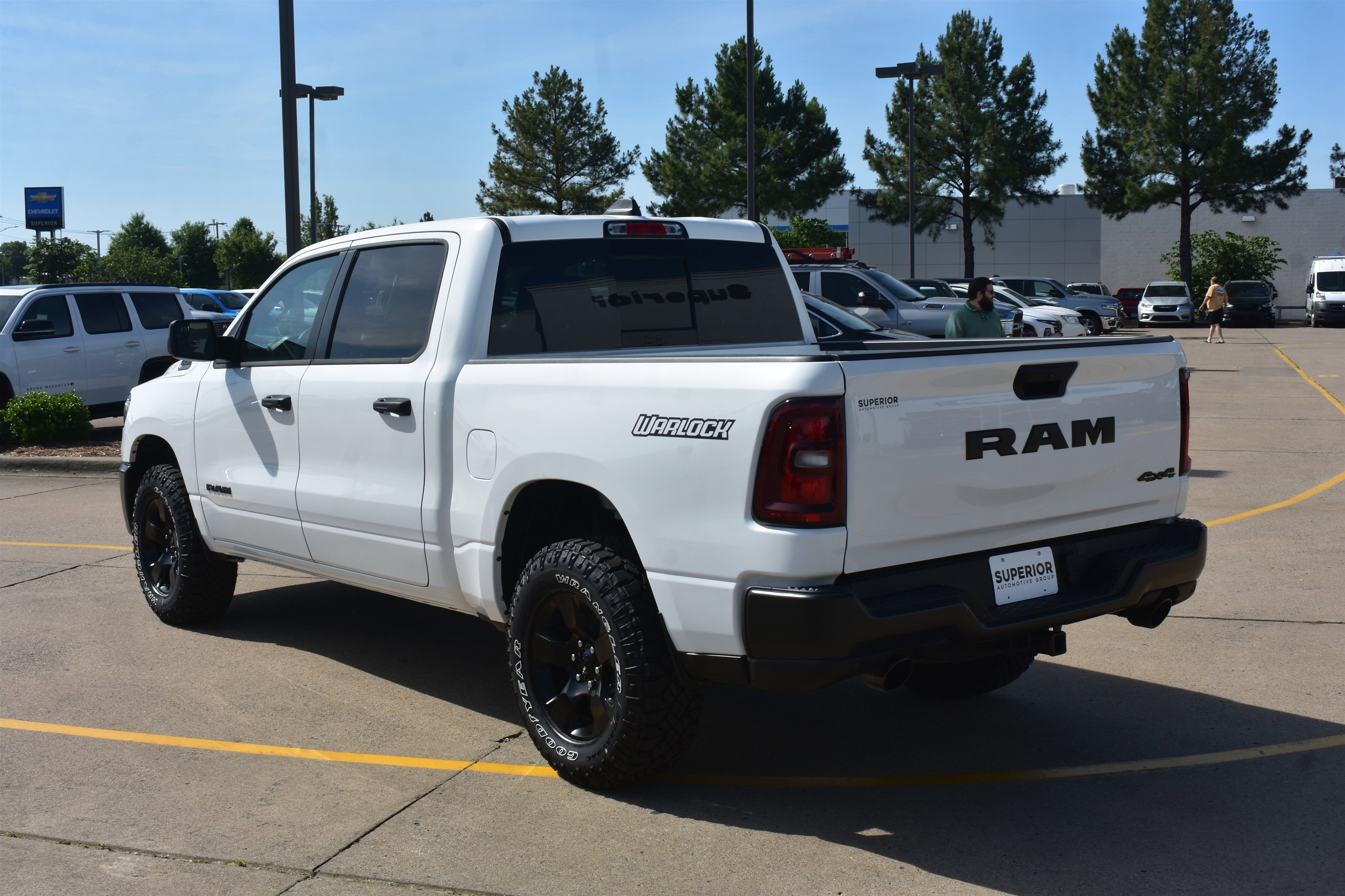 New 2026 Bright White Clear-Coat Exterior Paint RAM Warlock image 8
