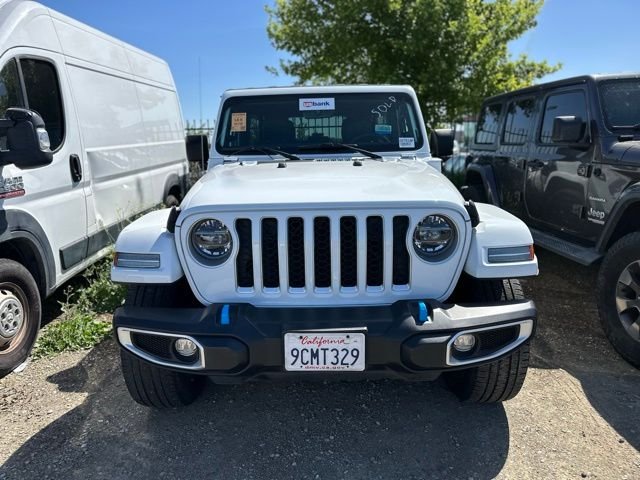 Used 2022 Jeep Wrangler Unlimited Sahara 4XE with VIN 1C4JJXP63NW213775 for sale in Elk Grove, CA