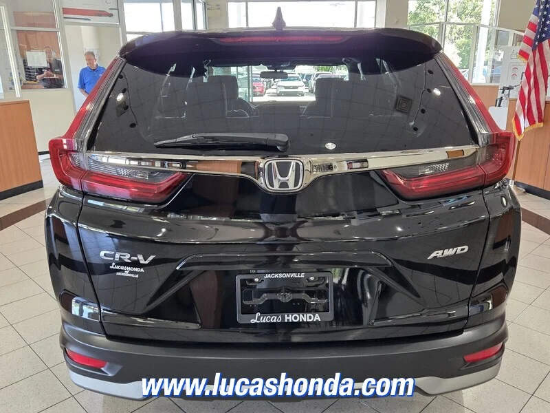 Used 2022 Black Honda EX AWD image 5