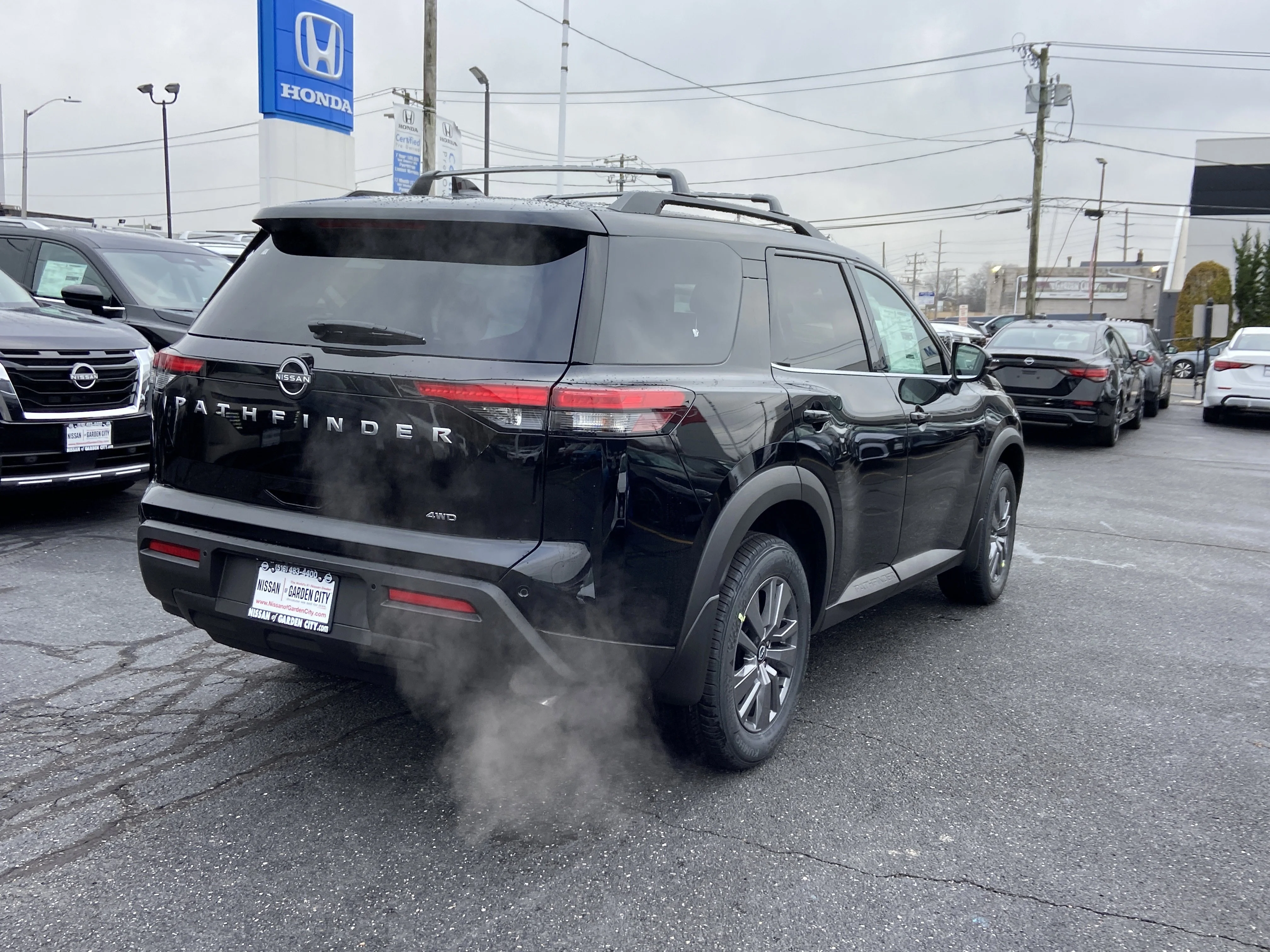 New 2025 Super Black Nissan SV image 4