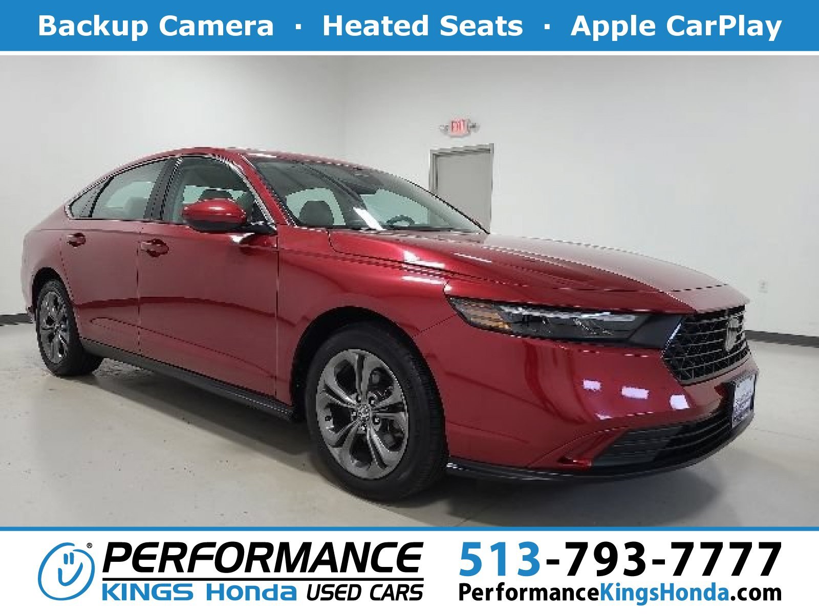 Used 2024 Radiant Red Metallic Honda 1.5T EX image 35