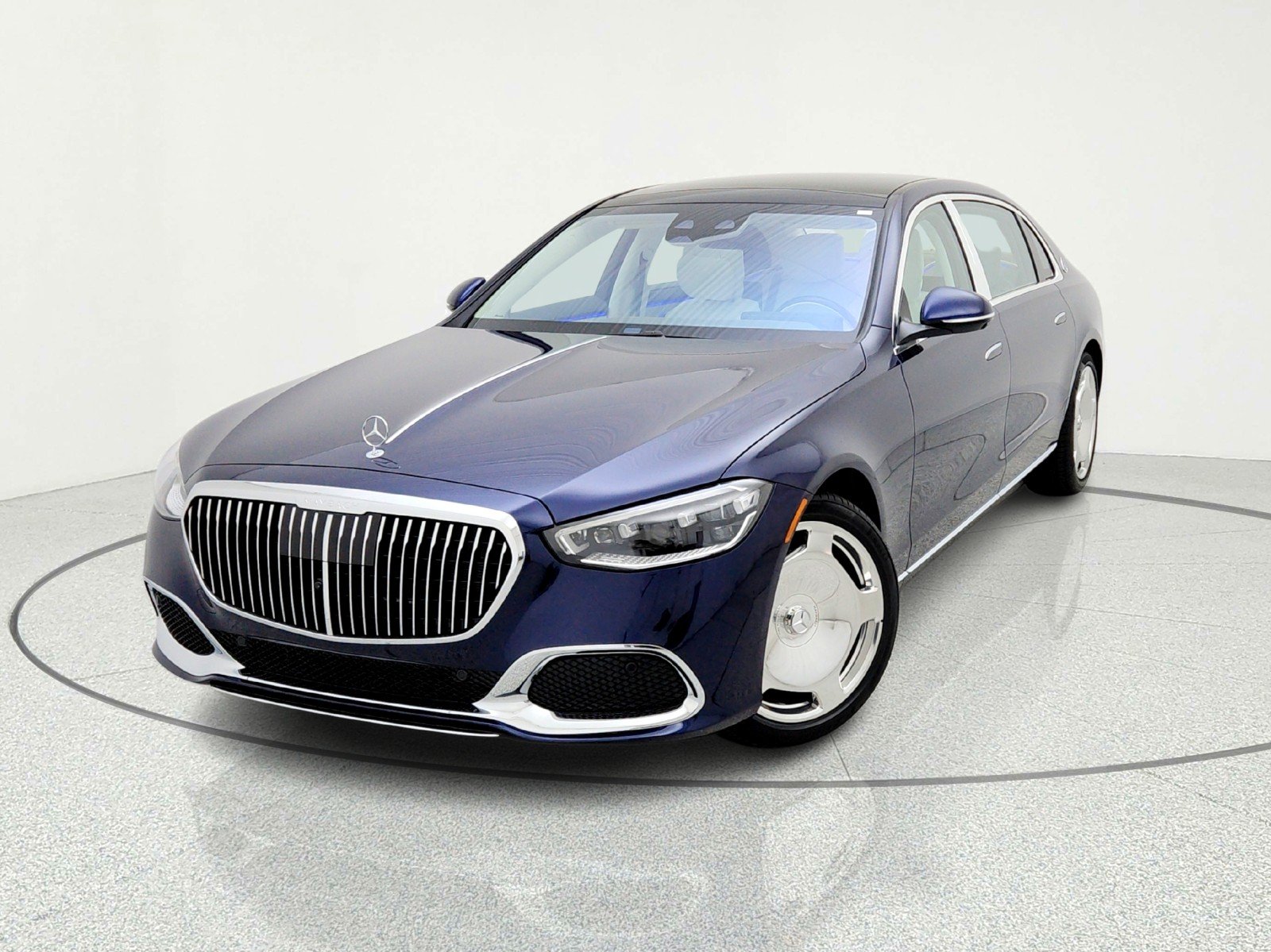 New 2026 MANUFAKTUR Mystic Blue Metallic Mercedes-Benz Maybach S 580 4MATIC® Sedan image 2
