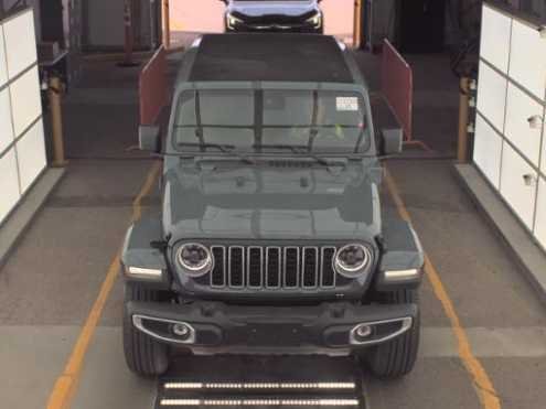 Used 2025 Jeep Wrangler 4xe Sahara 4XE with VIN 1C4RJXP66SW585352 for sale in Kansas City