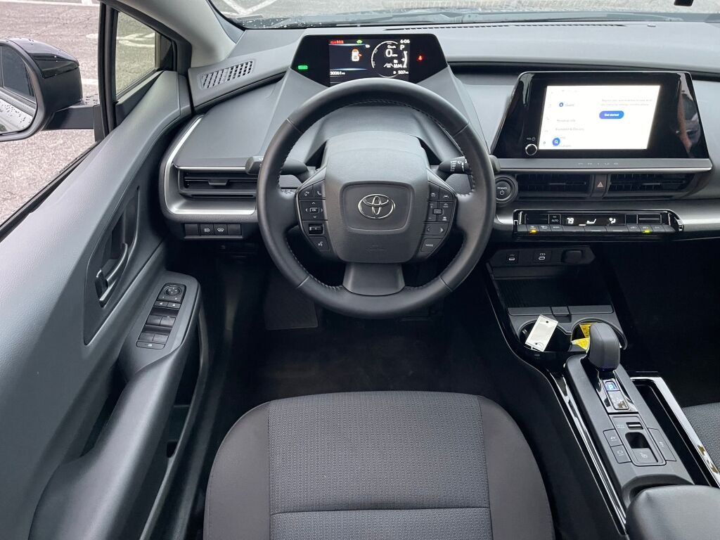 Certified Used 2025 Midnight Black Metallic Toyota LE image 2