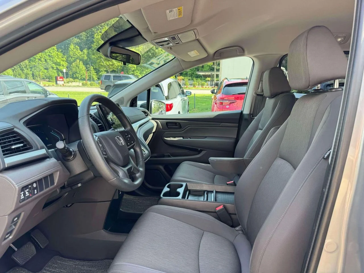 Used 2024 Lunar Silver Metallic Honda EX image 19