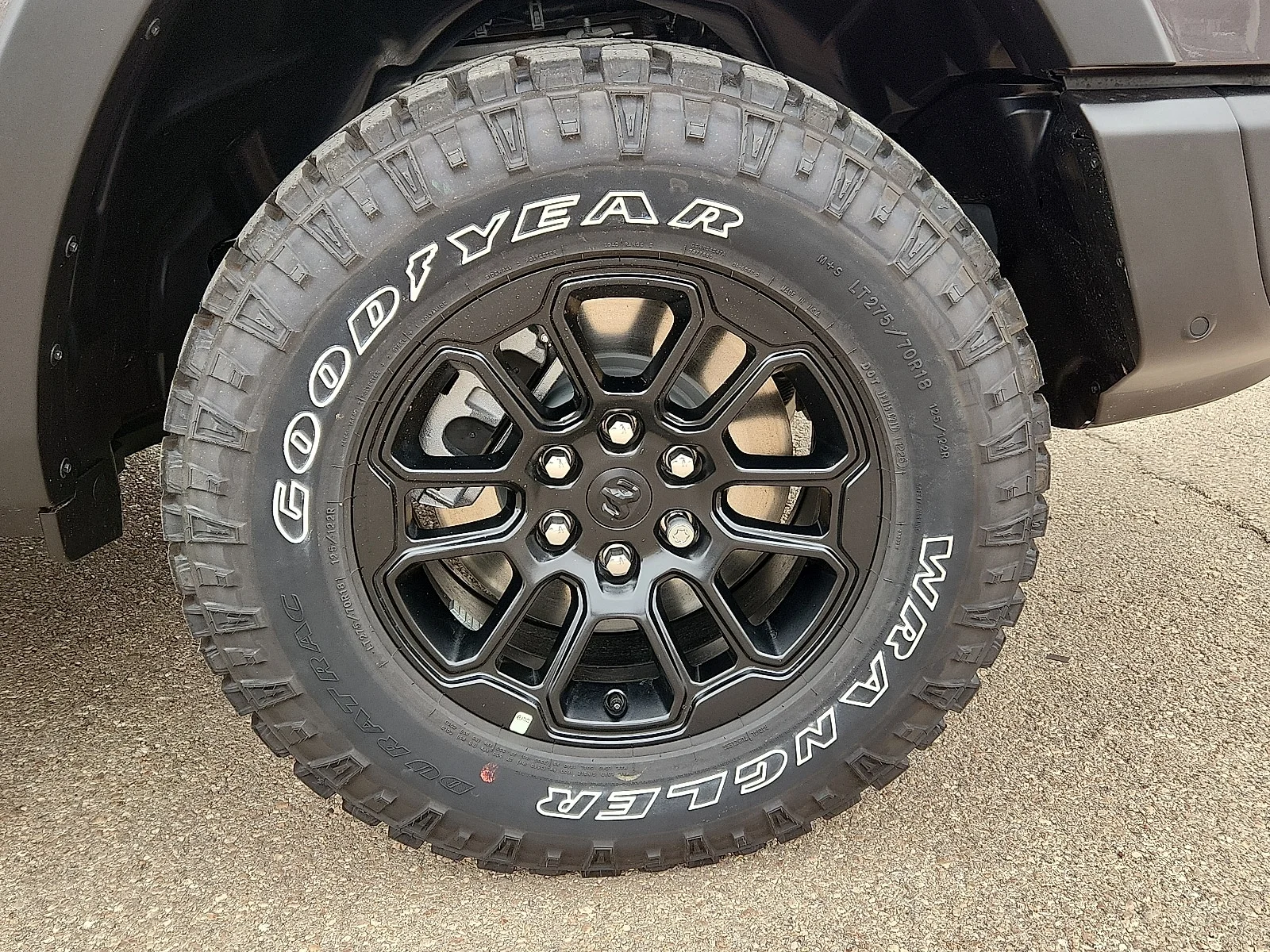 New 2026 Granite Crystal Metallic Clear-Coat  Paint Ram REBEL CREW CAB 4X4 5