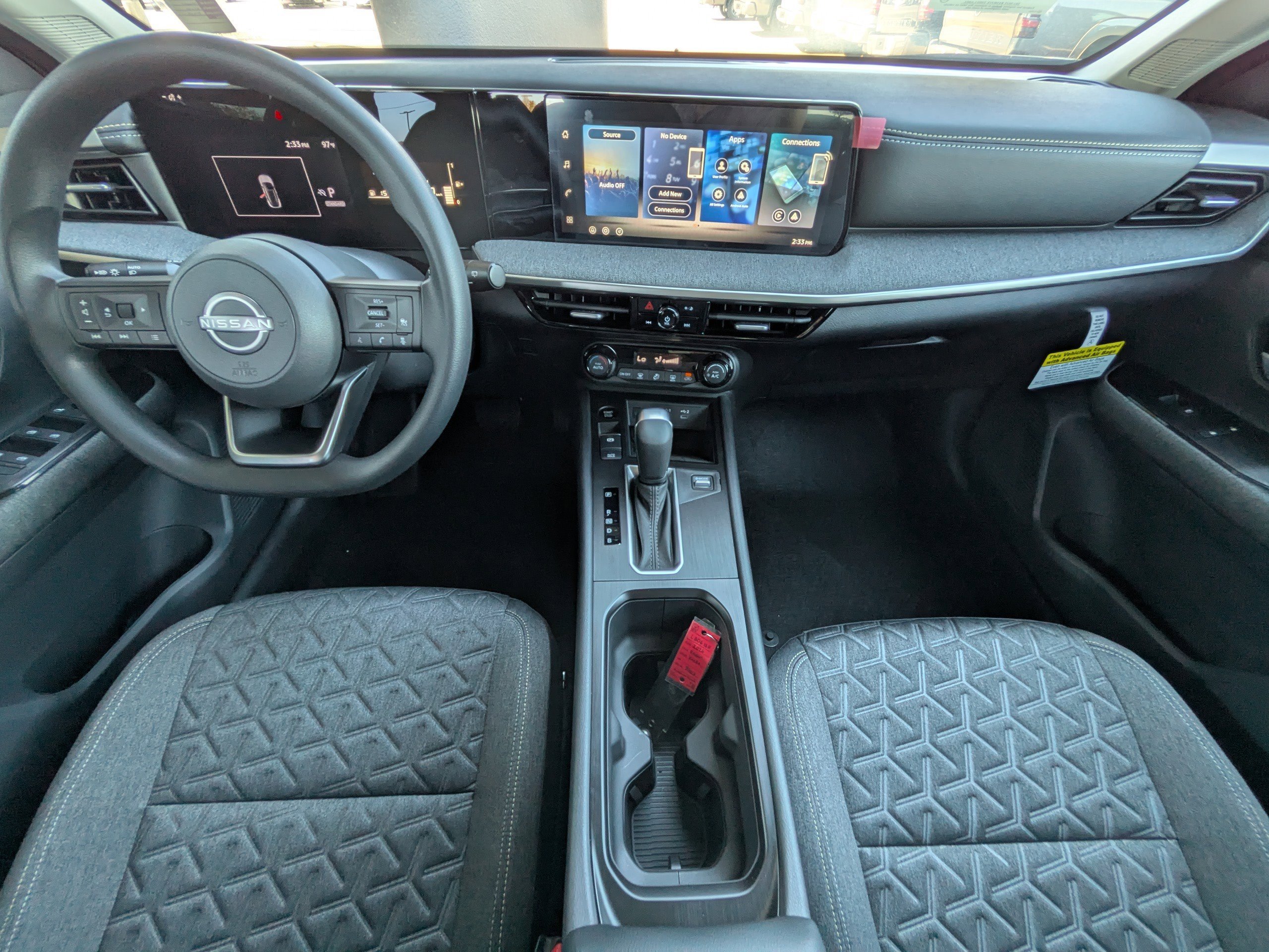 New 2026 Aspen White TriCoat Nissan SV image 8