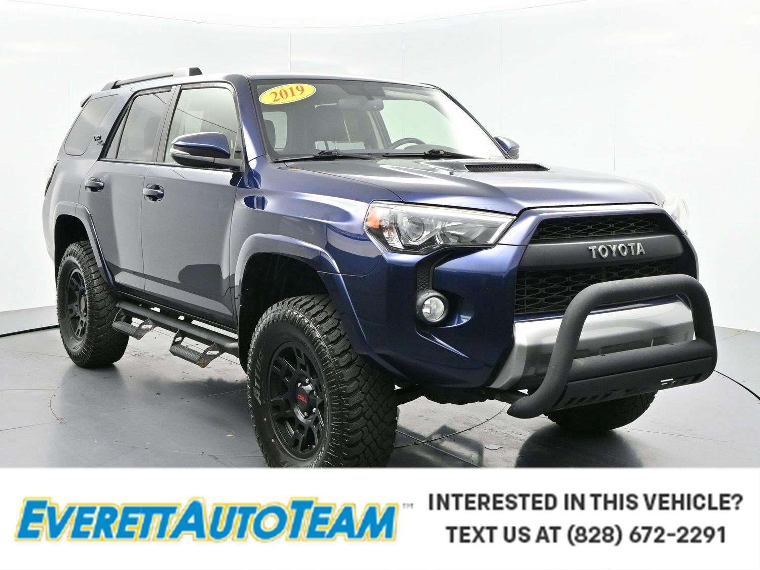 Used 2019 Nautical Blue Metallic Toyota TRD Off Road Premium image 1