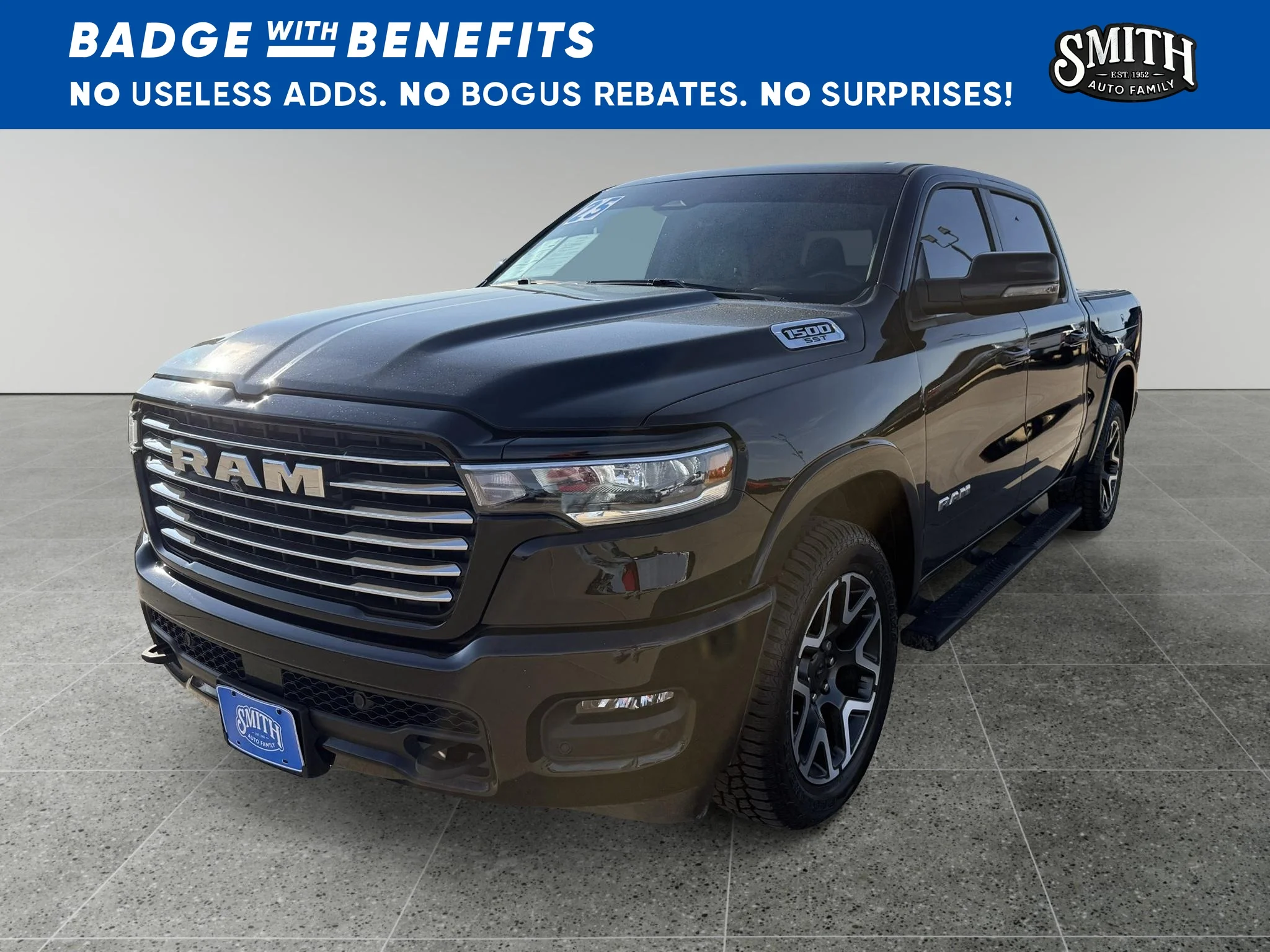 Used 2025 Diamond Black Ram Laramie image 7
