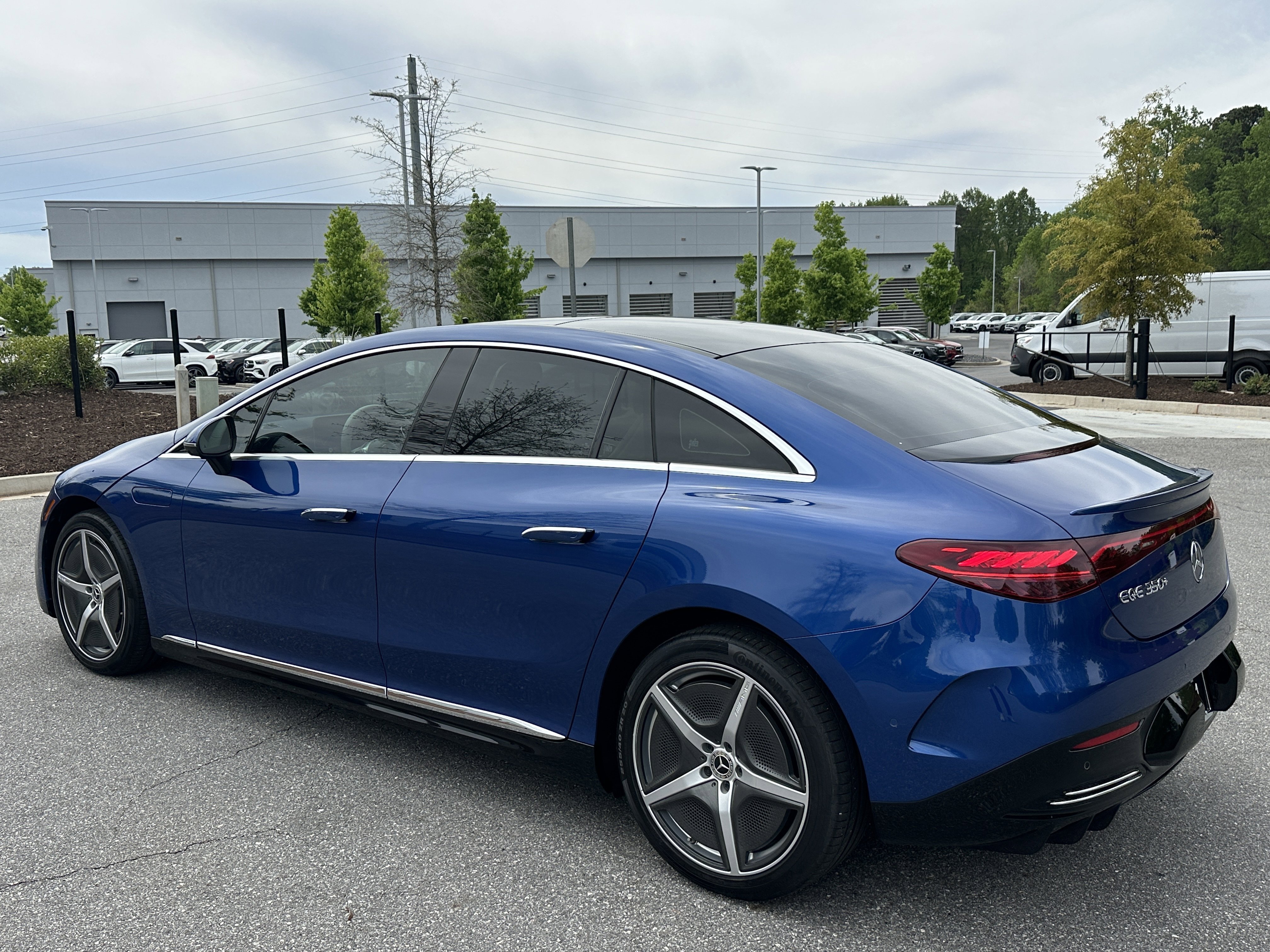Certified Used 2023 Blue Mercedes-Benz EQE 350+ image 6