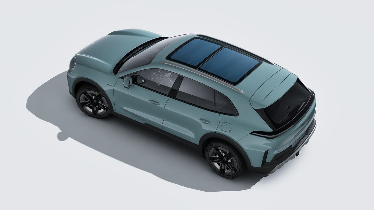 New 2026 Mystic Green Metallic Porsche Turbo Electric image 4