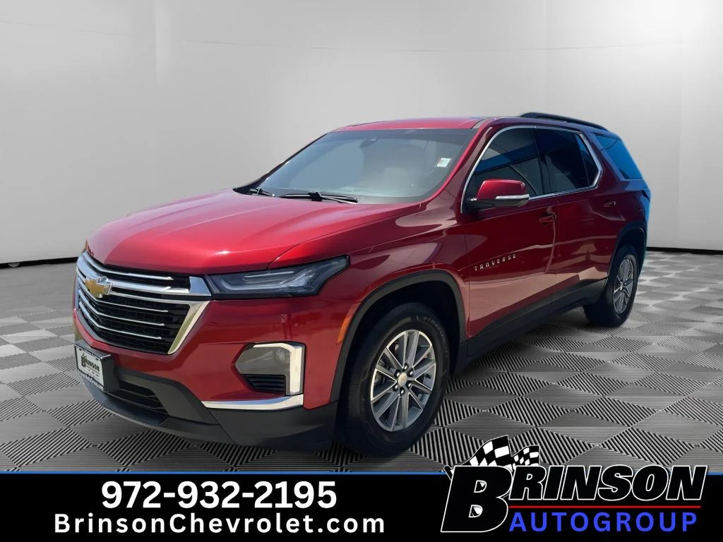 Used 2023 Radiant Red Tintcoat Chevrolet LT Leather image 1