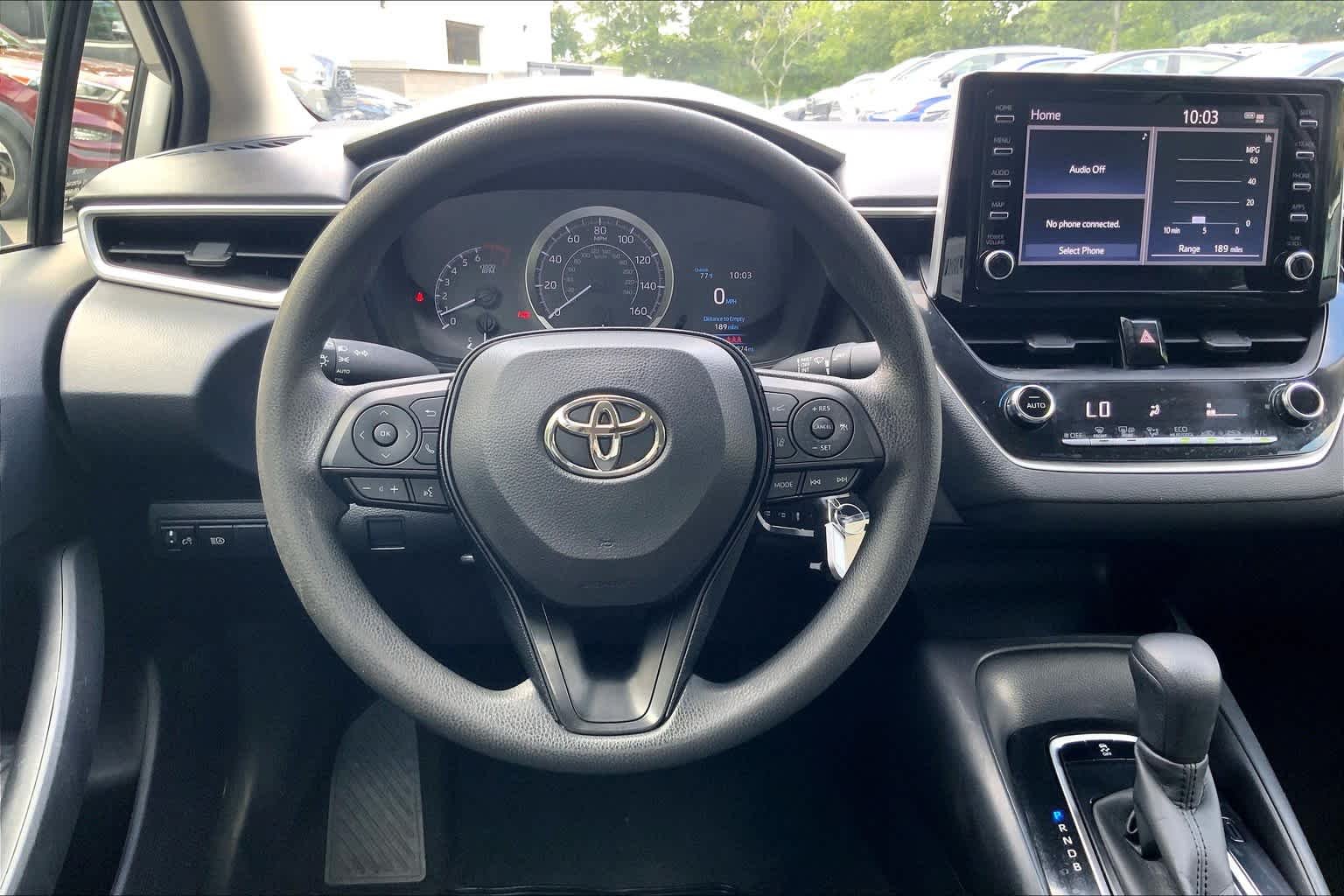 Used 2020 Classic Silver Metallic Toyota LE image 5