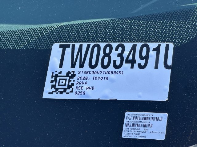 Certified Used 2026 Black Toyota XSE image 33