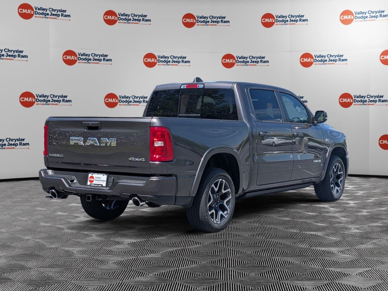 New 2026 Granite Crystal Metallic Clear-Coat Exterior Paint RAM Laramie image 5