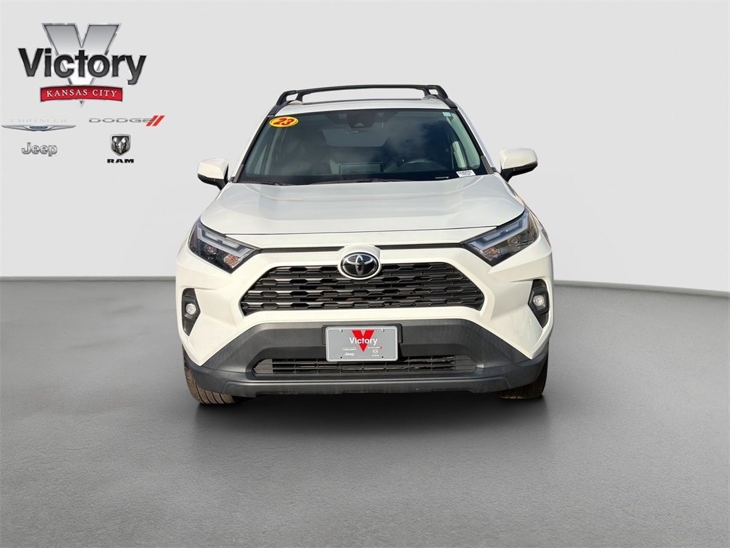 Used 2023 Toyota RAV4 XLE Premium with VIN 2T3A1RFVXPW354395 for sale in Kansas City